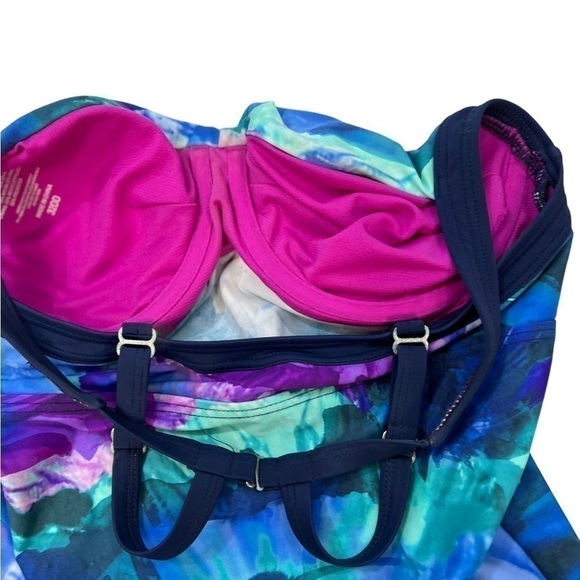 Title Nine Tankini Top Bathing Swim Suit 32 DD - Picture 4 of 7